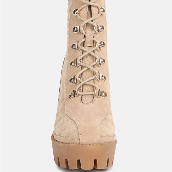 Rag & Co Yoko Quilted Platform Booties  Women’s Size 9 New in Box - Picture 10 of 12